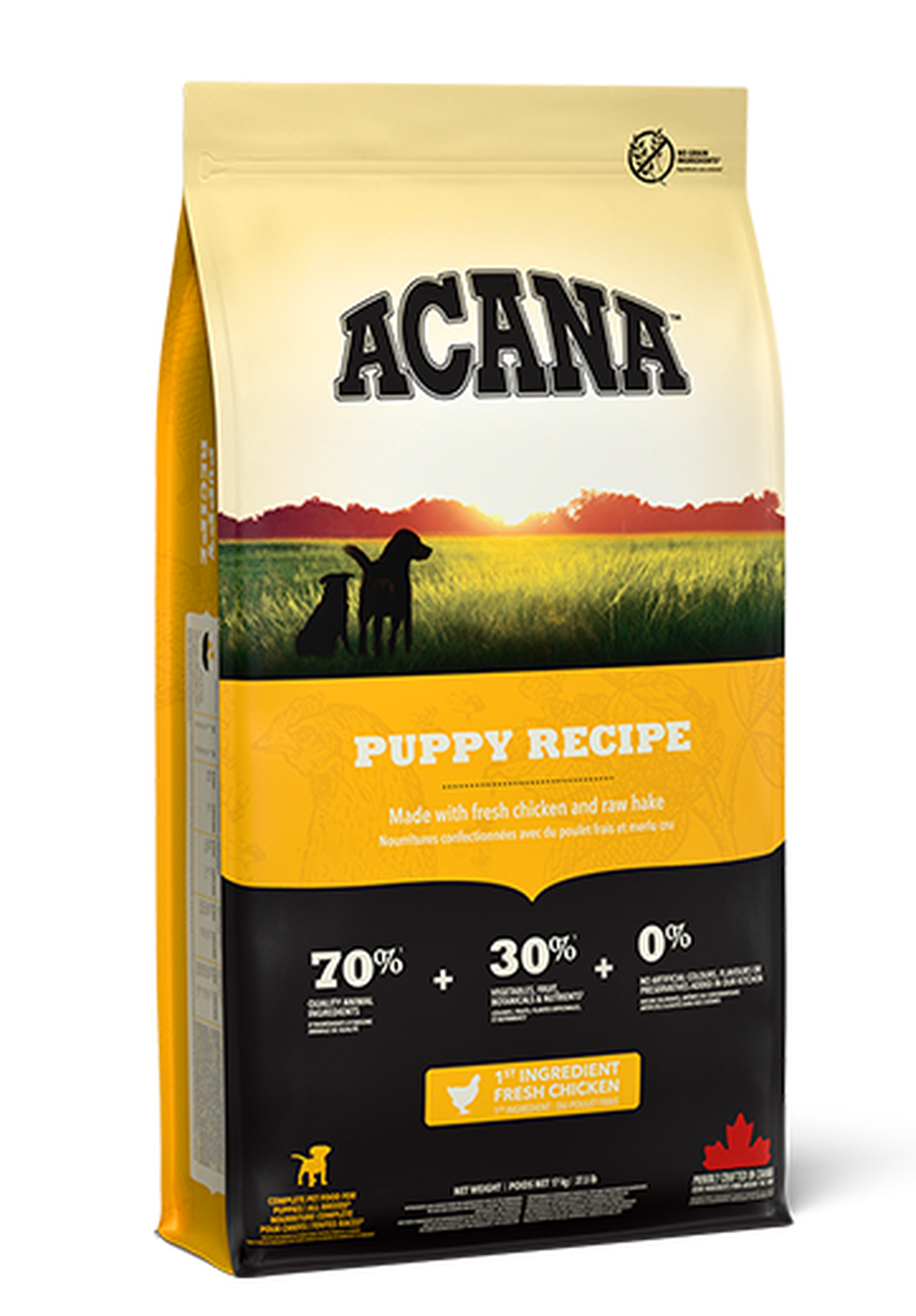 ACANA Puppy Recipe 11.4キロ ACANA Puppy Recipe Front Right
